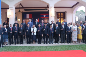 une réception pour célébrer le 70ème anniversaire du traité d’amitié France-Laos 